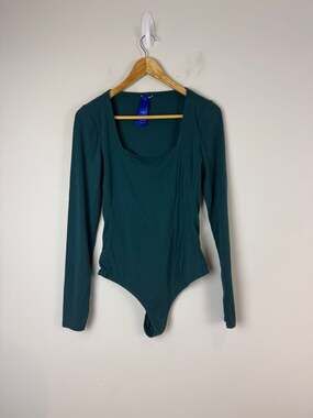 Kit and Ace Deep Teal Bodysuit Size Medium